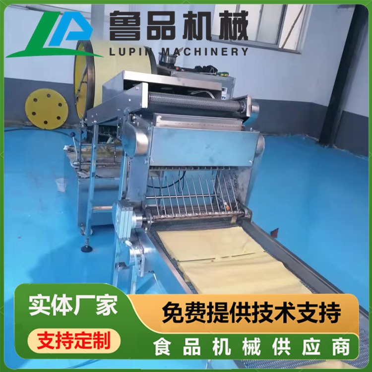 方形自動切斷蛋皮機器調試